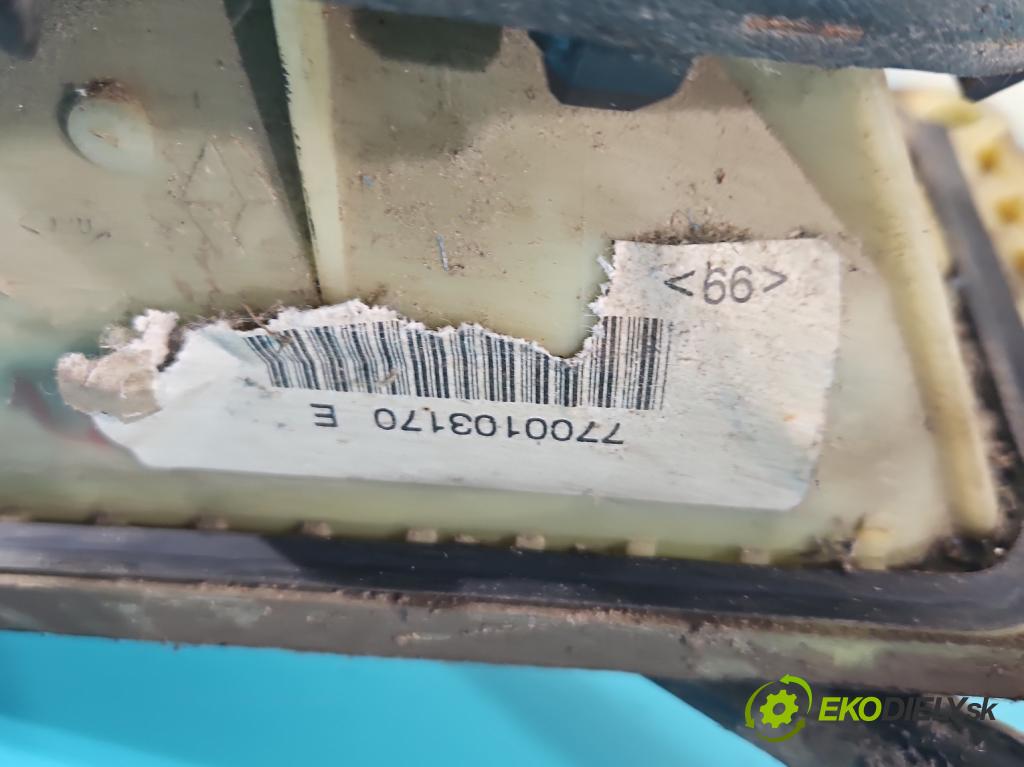 Renault Kangoo I 1998-2008 1,2.0 8V 75 HP manual 55 kW 1149 cm3 5- Páka: Změny: stupeň,rýchlosť 7700103170 (Rýchlostné páky / kulisy)