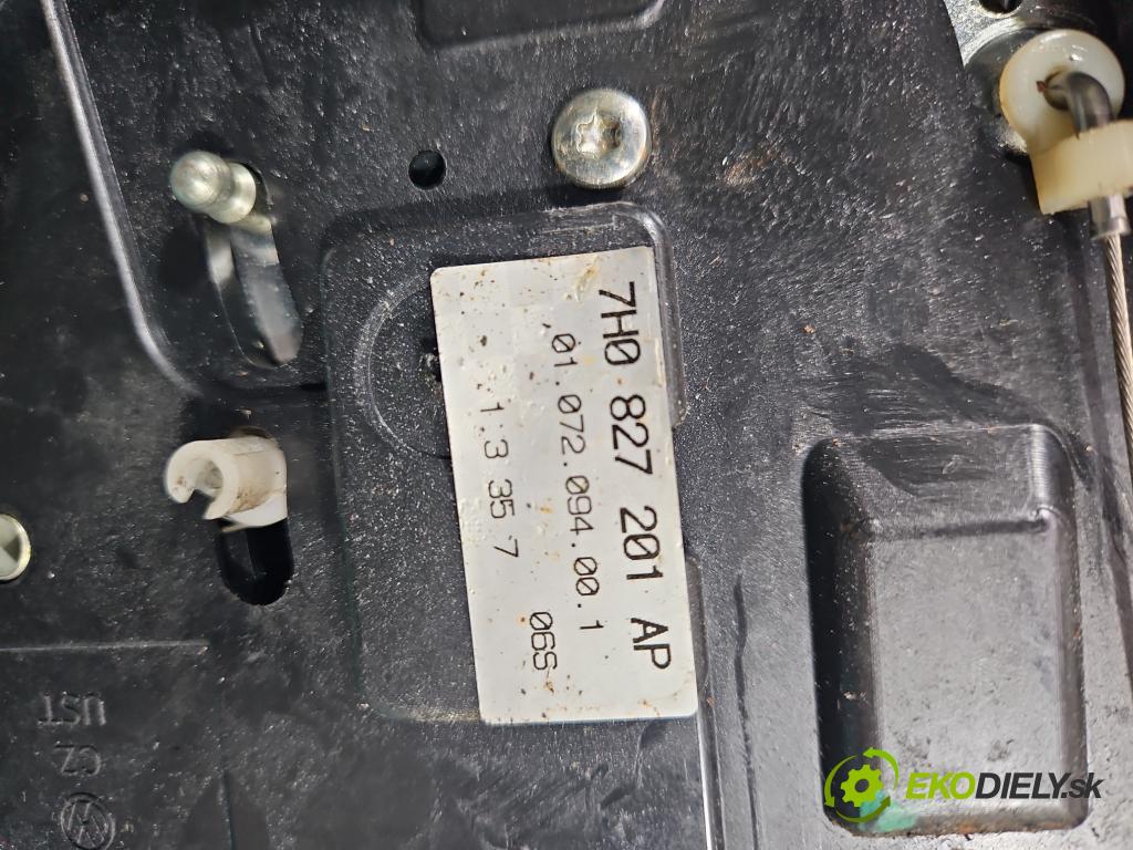 Vw Transporter T5 2003-2015 1.9 tdi 102 hp manual 75 kW 1896 cm3 5- zámek zadní levý 7H0827201AP
