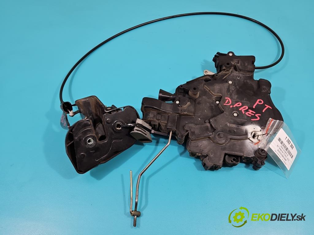 Vw Transporter T5 2003-2015 1.9 tdi 102 hp manual 75 kW 1896 cm3 5- zámek zadní pravý 7H0843654BT