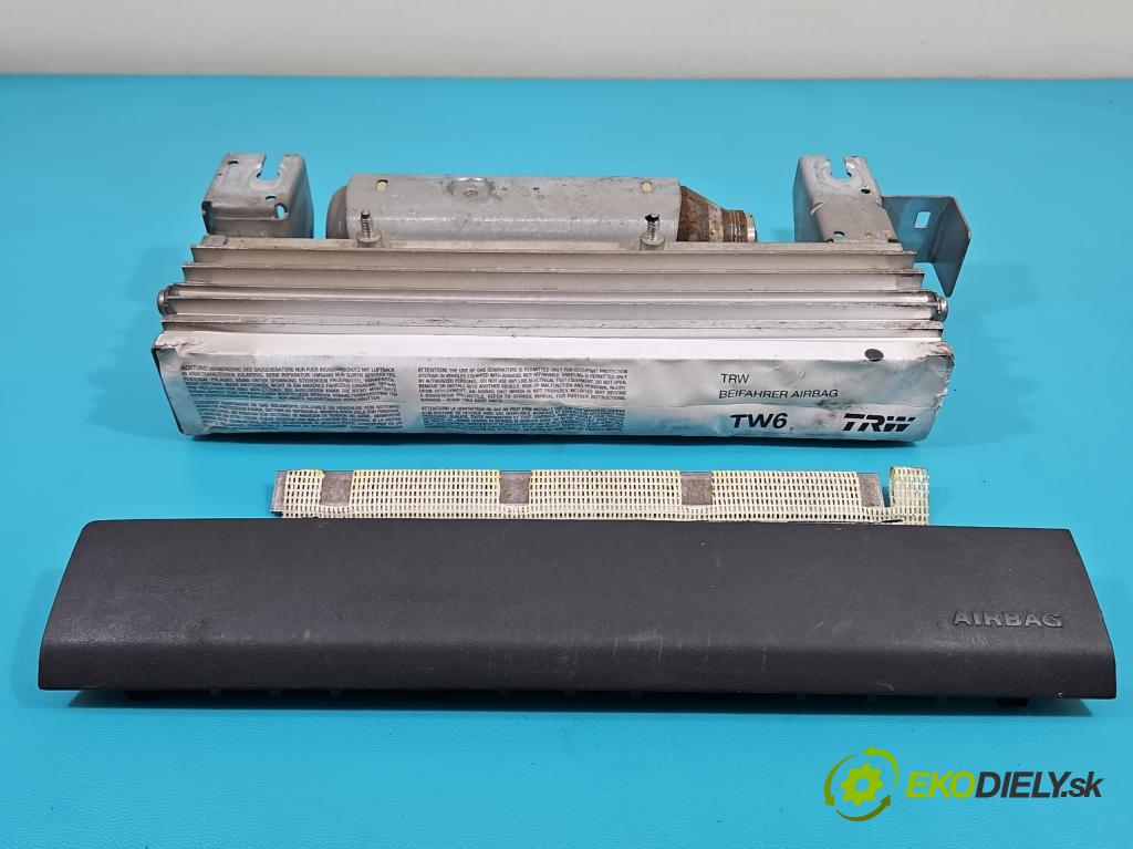 Vw Transporter T5 2003-2015 1.9 tdi 102 HP manual 75 kW 1896 cm3 5- airbag vzduch: spolujezdce: 7H1880202B (Airbag)
