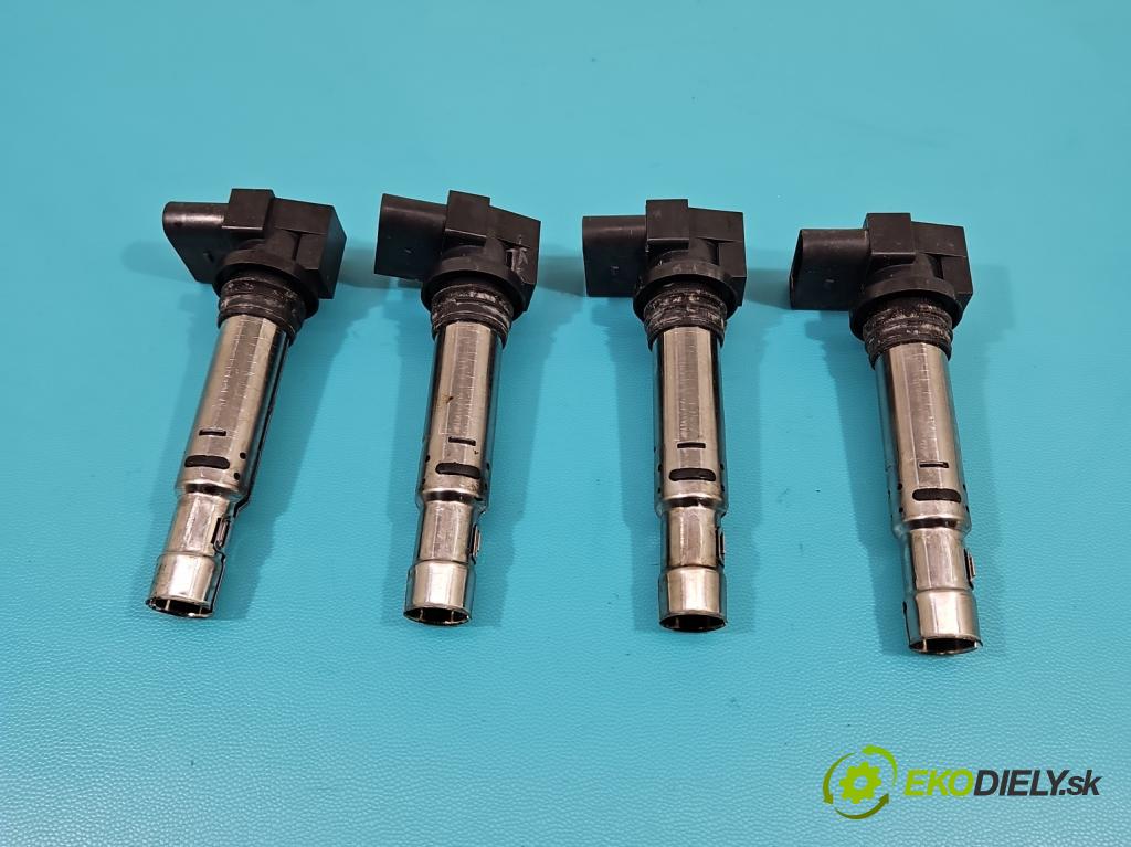 Vw Passat B7 2010-2014 1.4 TSI 150 HP automatic 110 kW 1390 cm3 5- cievka zapaľovacia  (Zapaľovacie cievky, moduly)