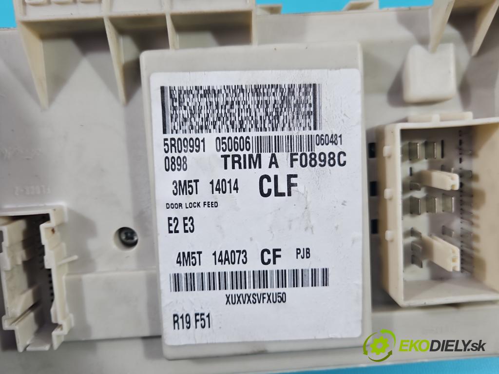 Ford C-Max I 2003-2010 1.8 16V 122 hp manual 90 kW 1798 cm3 5- skříňka pojistková 4M5T-14A073-CF (Pojistkové skříňky)