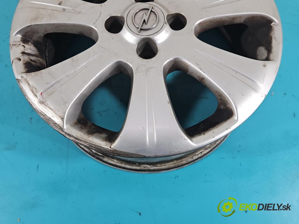 Opel Astra III 2004-2014 1.6 16V 105 hp manual 77 kW 1598 cm3 5- hlinikové disky