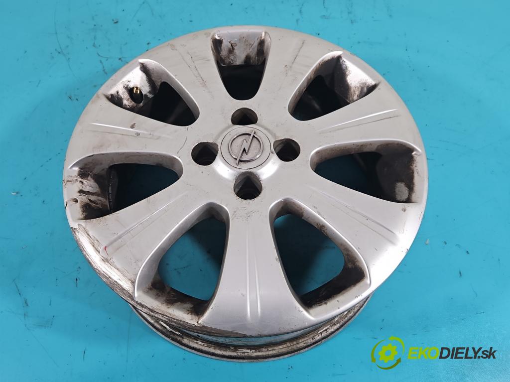 Opel Astra III 2004-2014 1.6 16V 105 hp manual 77 kW 1598 cm3 5- hlinikové disky 