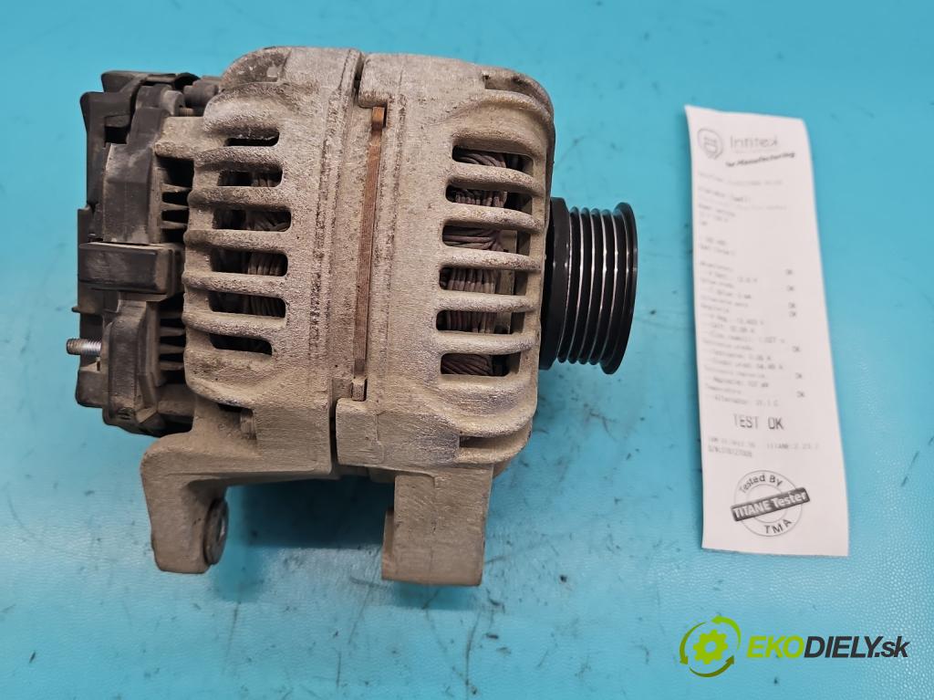 Opel Corsa C 2000-2006 1.2 16V 80 HP manual 59 kW 1229 cm3 5- Alternator 0124425021 (Alternátory)