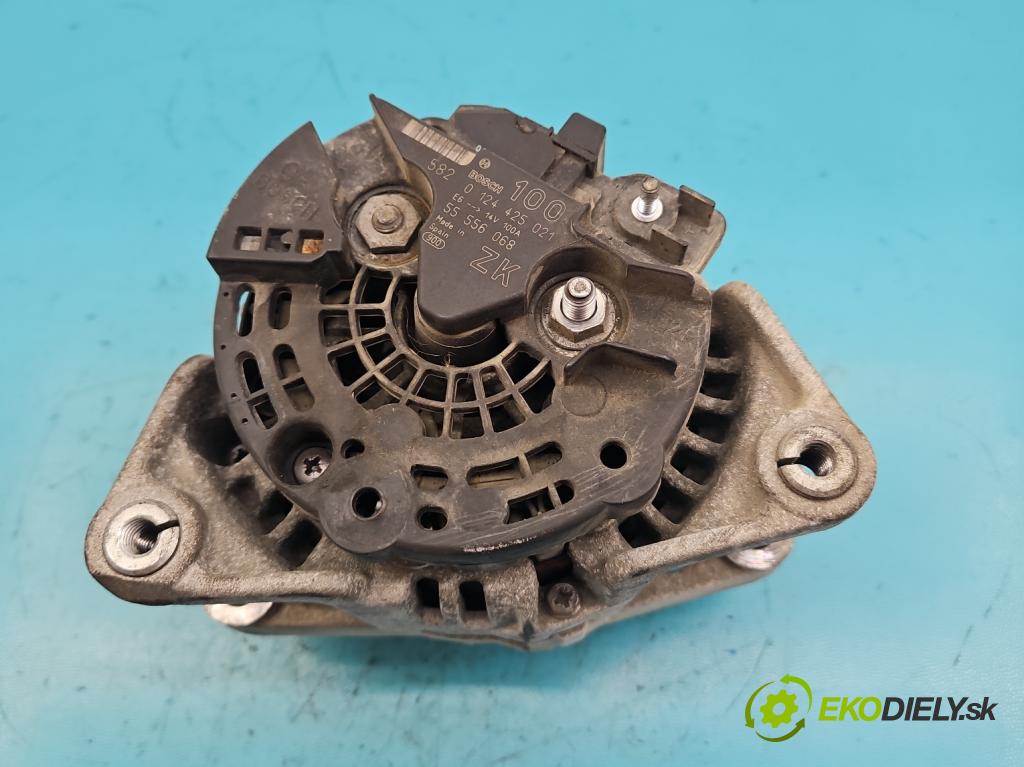 Opel Corsa C 2000-2006 1.2 16V 80 HP manual 59 kW 1229 cm3 5- Alternator 0124425021 (Alternátory)