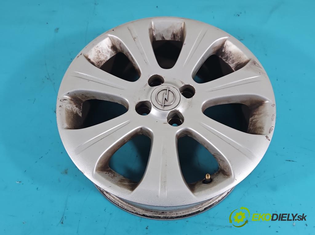 Opel Astra III 2004-2014 1.6 16V 105 hp manual 77 kW 1598 cm3 5- hlinikové disky 