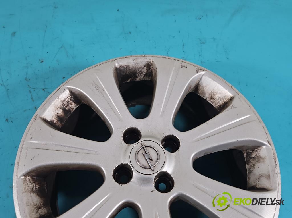 Opel Astra III 2004-2014 1.6 16V 105 hp manual 77 kW 1598 cm3 5- hlinikové disky