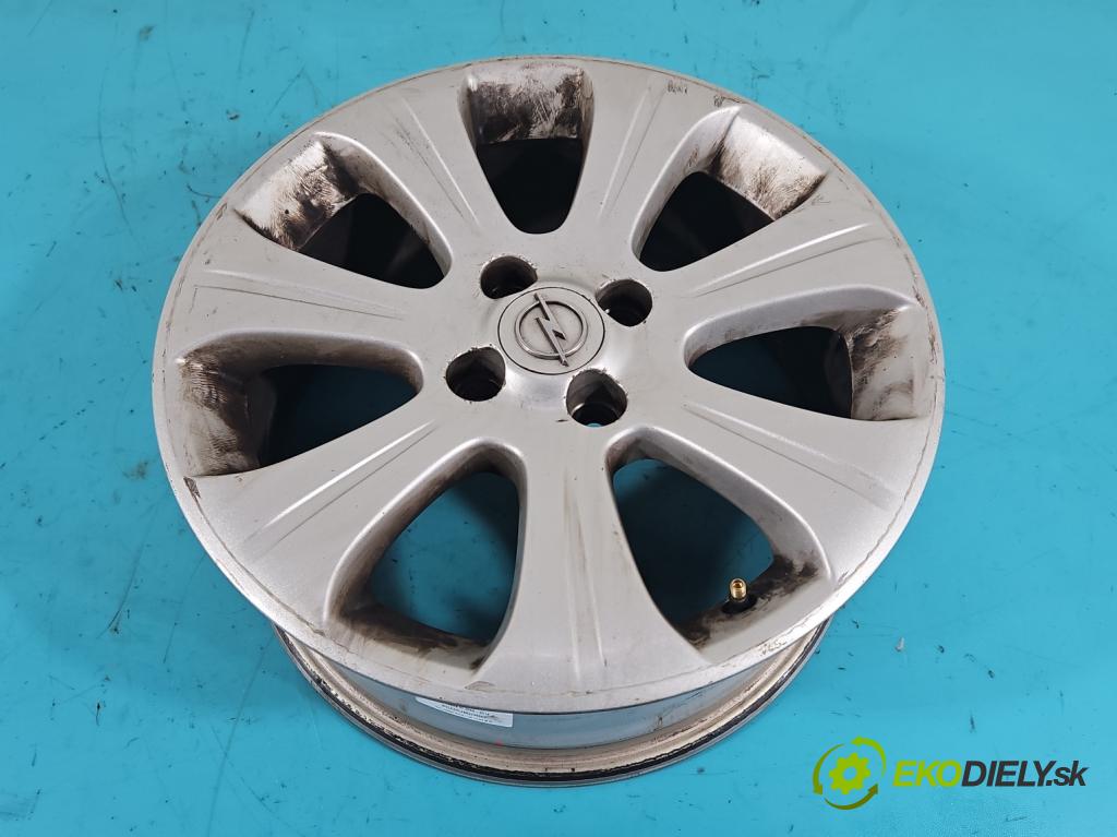 Opel Astra III 2004-2014 1.6 16V 105 hp manual 77 kW 1598 cm3 5- hlinikové disky 