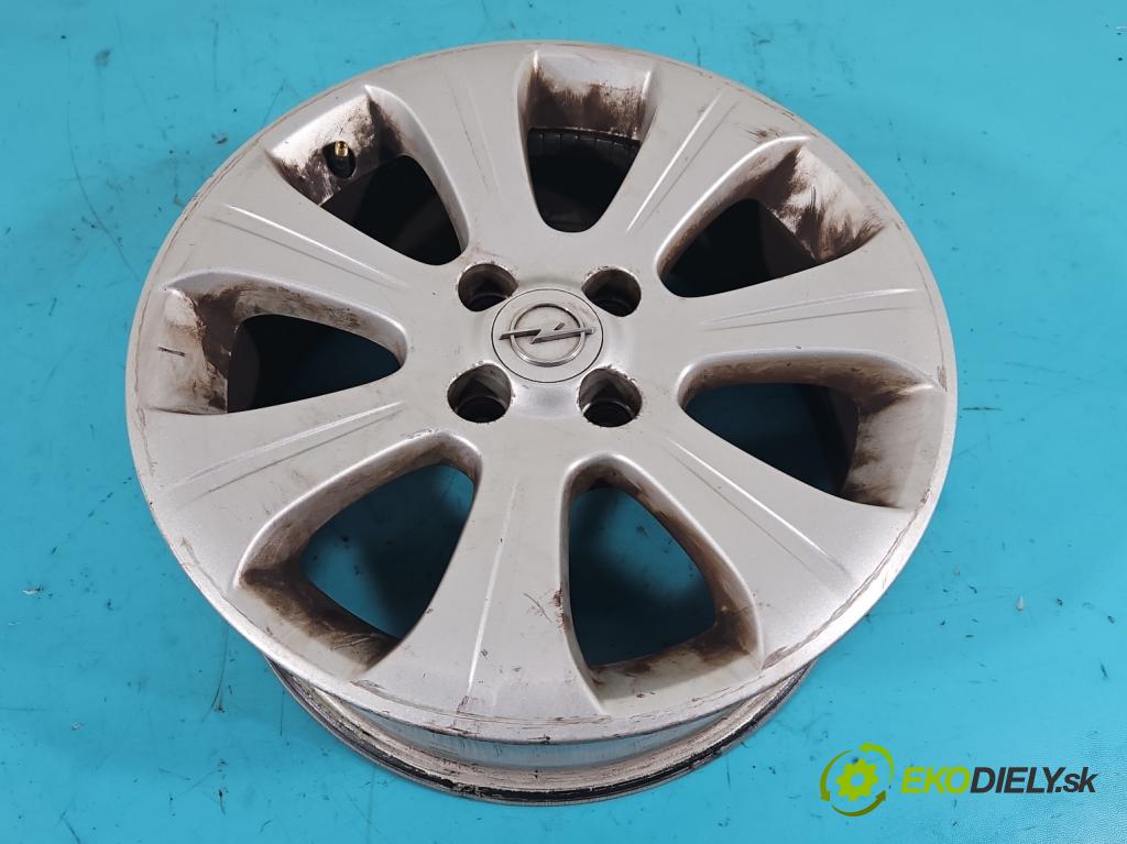 Opel Astra III 2004-2014 1.6 16V 105 hp manual 77 kW 1598 cm3 5- hlinikové disky 