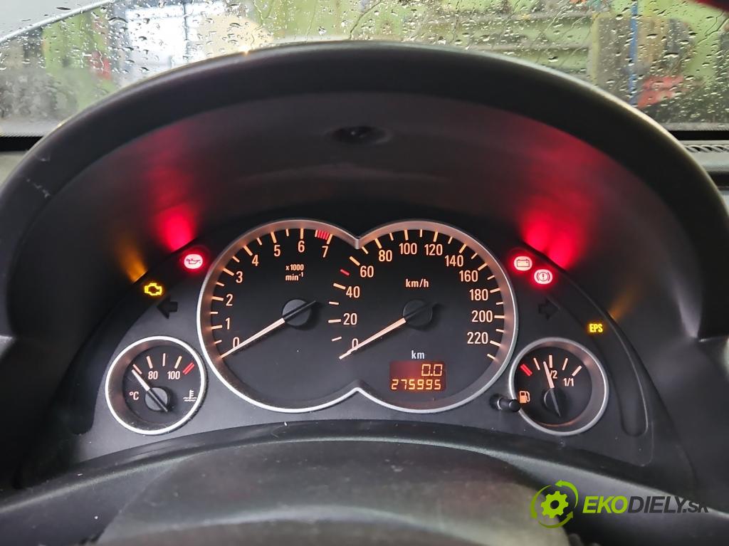 Opel Corsa C 2000-2006 1.2 16V 80 hp manual 59 kW 1229 cm3 5- řídící jednotka motoru 55352622
