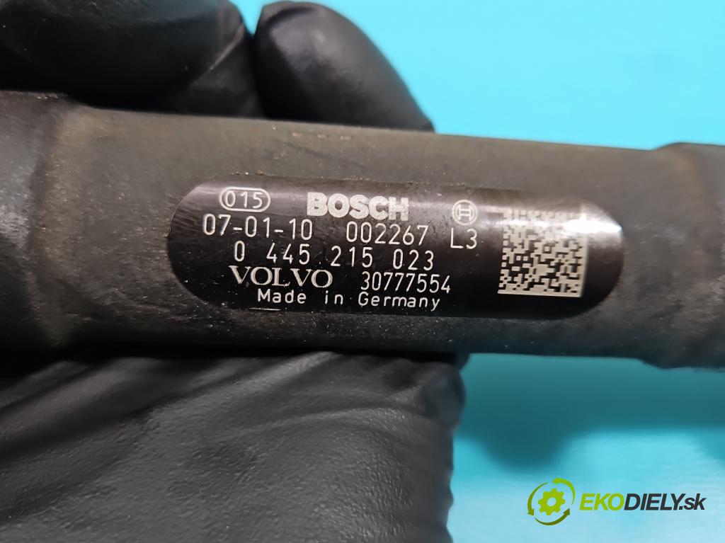 Volvo S60 I 2000-2010 2.4 D5 185 HP manual 136 kW 2400 cm3 4- lišta vstrekovacia 0445215023 (Vstrekovacie lišty)