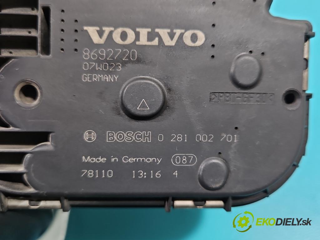 Volvo S60 I 2000-2010 2.4 D5 185 HP manual 136 kW 2400 cm3 4- klapka 0281002701 (Škrtiace klapky)