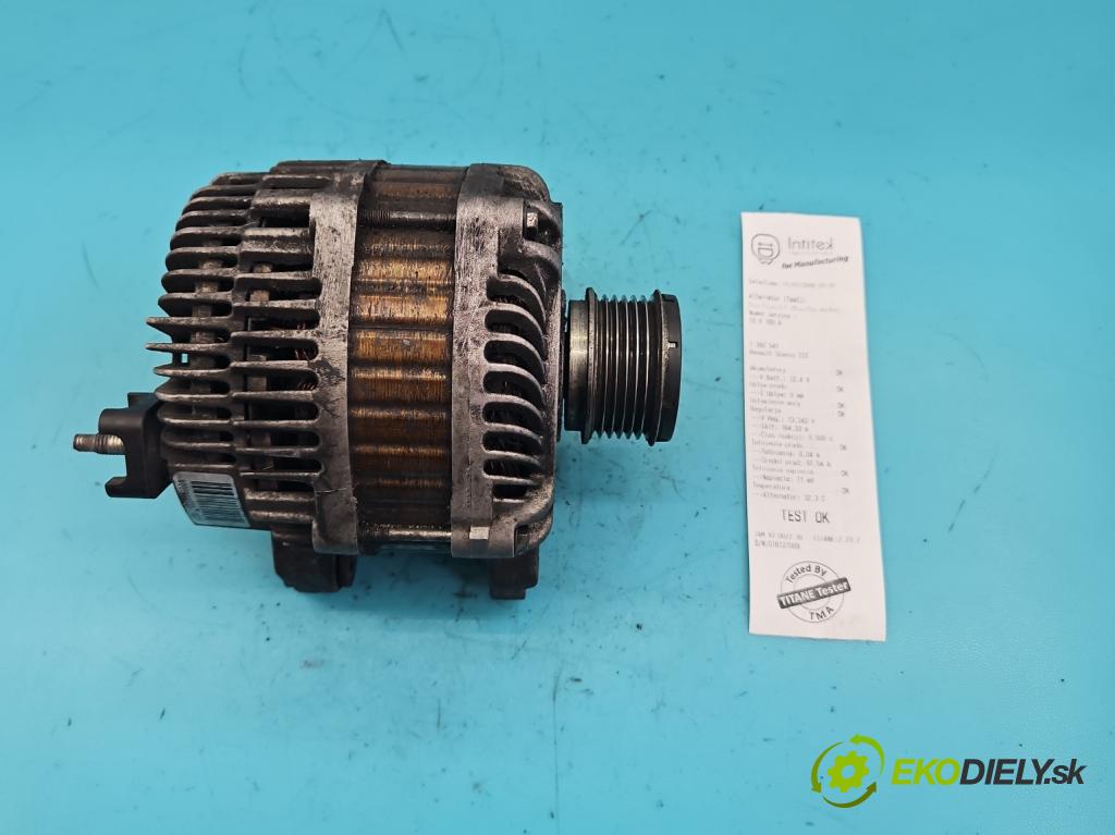 Renault Scenic III 2009-2016 1.5 dci 110 HP manual 81 kW 1461 cm3 5- Alternator 8200960533 (Alternátory)