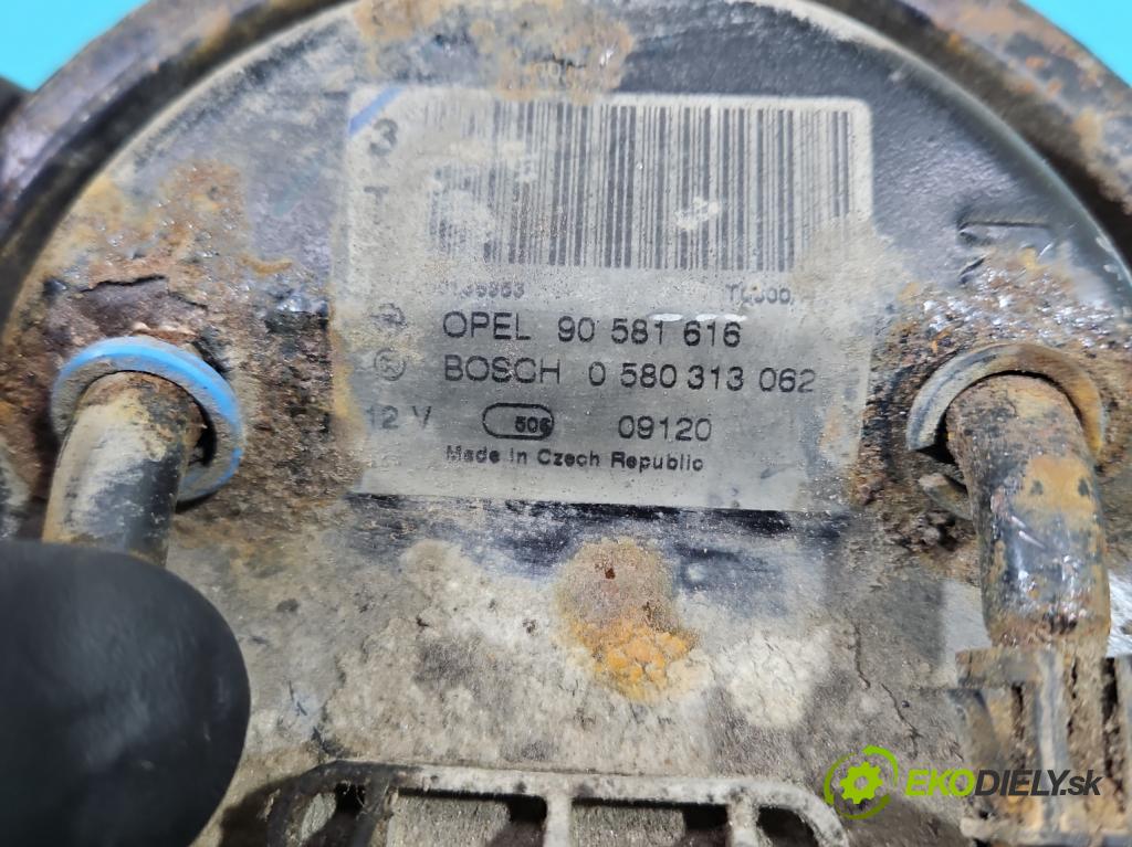 Opel Zafira A 1999-2005 1.8 16V 125 hp manual 92 kW 1796 cm3 5- čerpadlo paliva 90581616