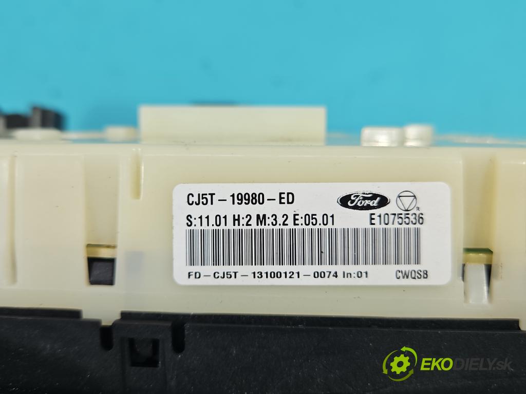 Ford C-Max II 2010-2019 1.0 125 HP manual 92 kW 998 cm3 5- panel kúrenia CJ5T-19980-ED