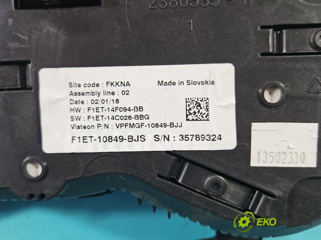 Ford C-Max II 2010-2019 1.0 125 HP manual 92 kW 998 cm3 5- prístrojovka/ budíky F1ET-14F094-BB (Prístrojové dosky, displeje)
