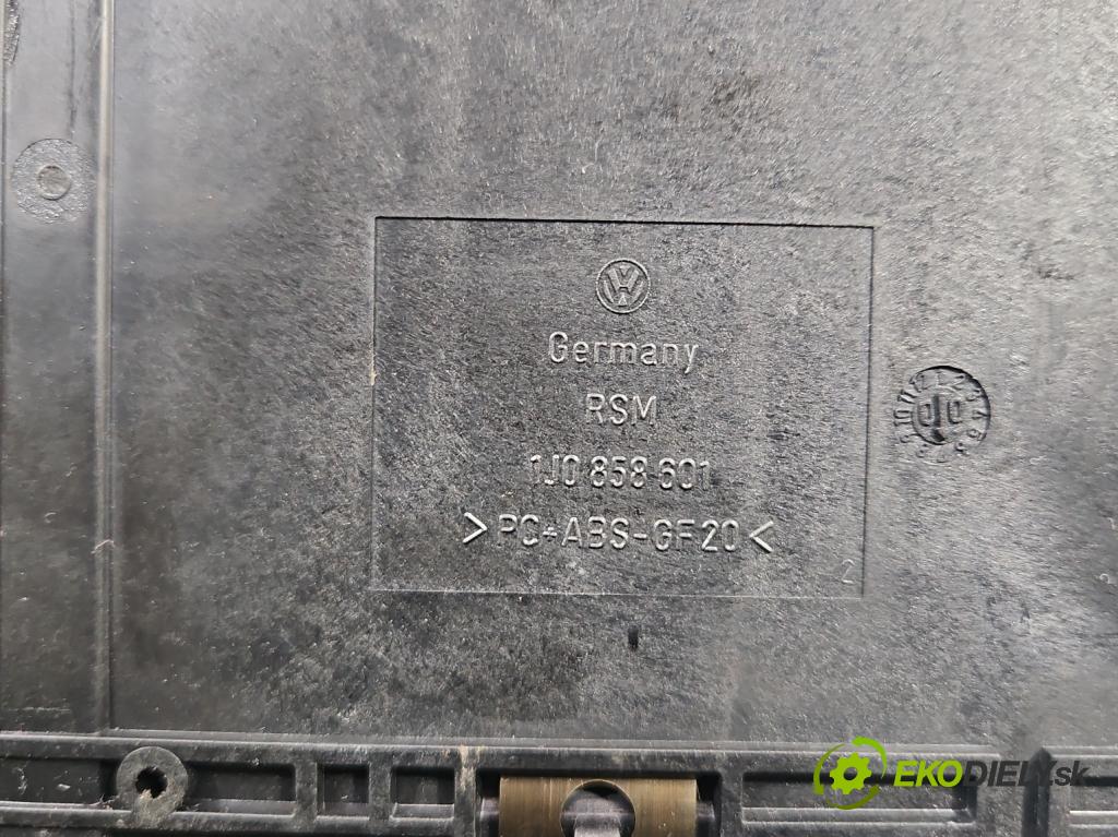 Vw Golf IV 1997-2003 1.6 SR 101 HP manual 74 kW 1595 cm3 5- Rukojeť: na nápoje: 1J0858601 (Úchyty, držiaky na nápoje)