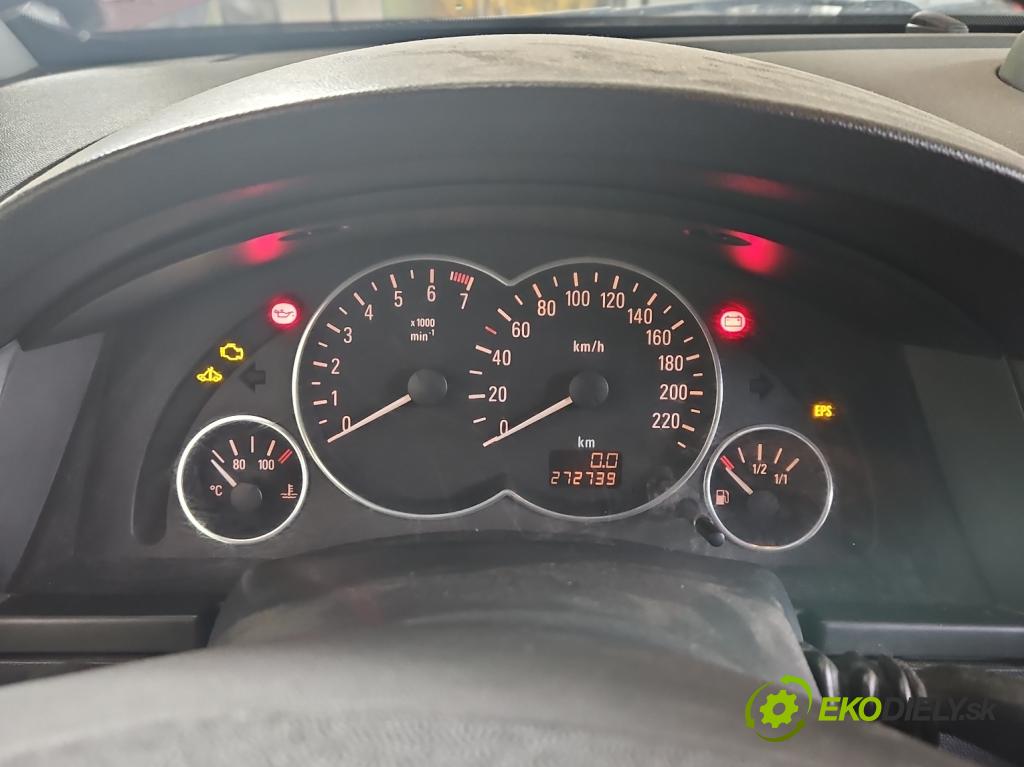 Opel Meriva A 2002-2010 1.6 16V 101 hp manual 74 kW 1598 cm3 5- řídící jednotka motoru 12214830