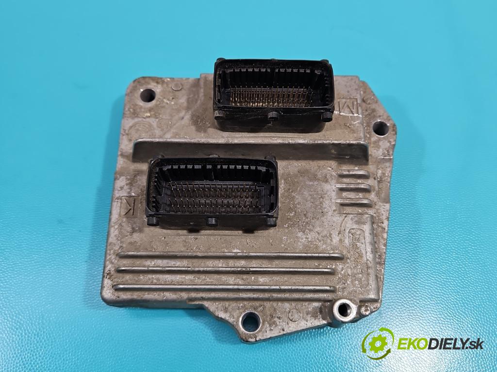 Opel Astra III 2004-2014 1.6 16V Z16XE1 105 hp manual 77 kW 1598 cm3 5- řídící jednotka motoru 28020960