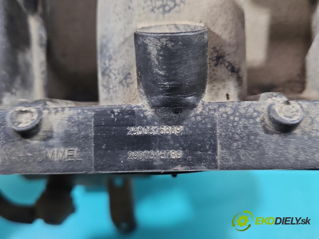 Opel Astra III 2004-2014 1.6 16V 105 HP manual 77 kW 1598 cm3 5- zvod nasávací 55557044 (Sacie potrubia)