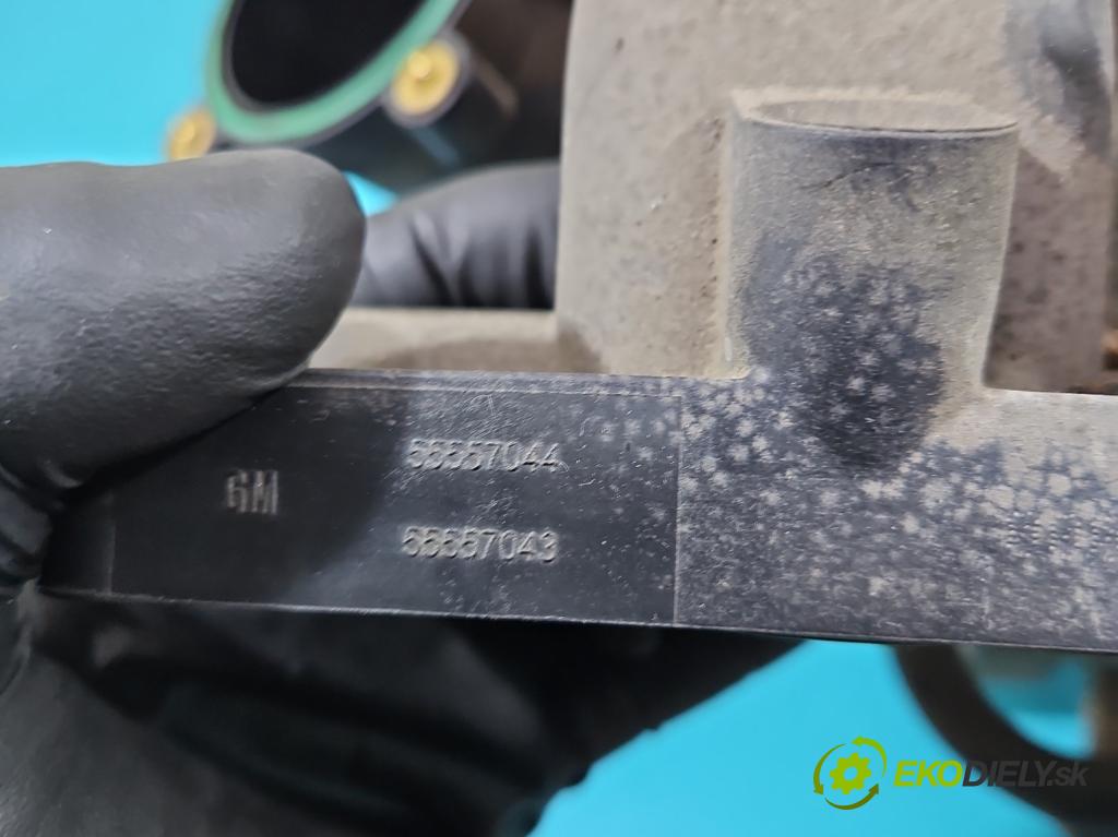 Opel Astra III 2004-2014 1.6 16V 105 HP manual 77 kW 1598 cm3 5- zvod nasávací 55557044 (Sacie potrubia)