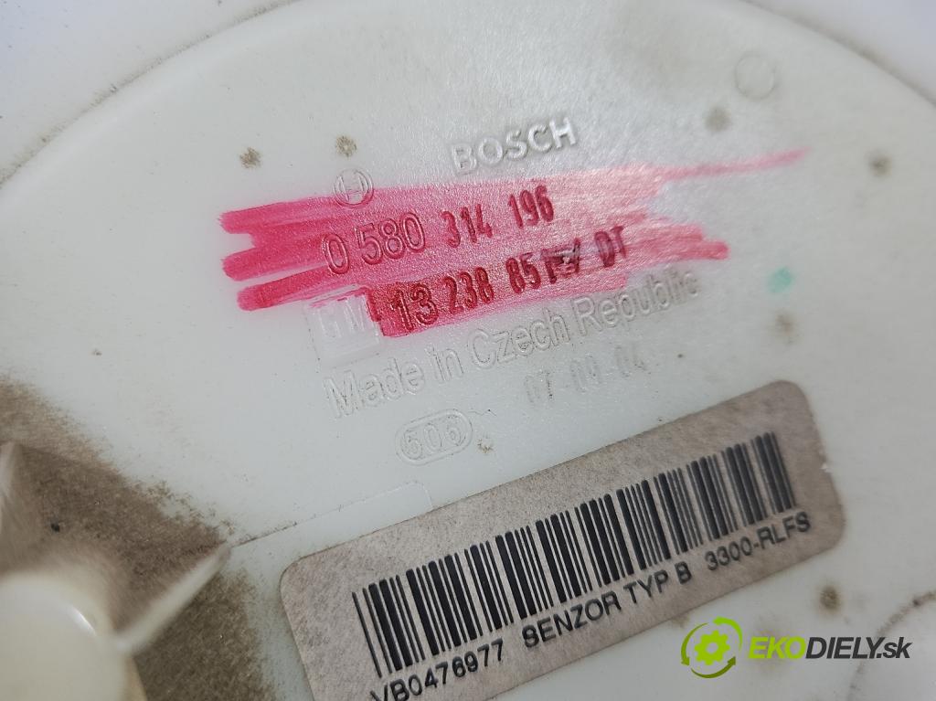 Opel Astra III 2004-2014 1.6 16V 105 hp manual 77 kW 1598 cm3 5- čerpadlo paliva 0580314196
