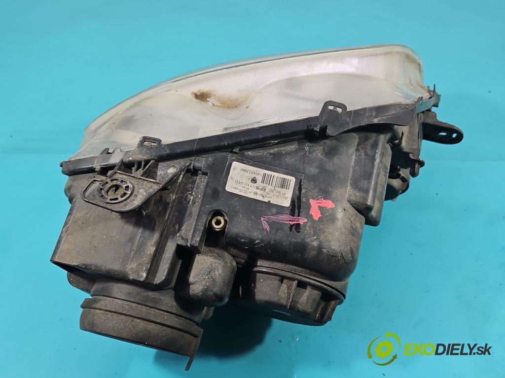 Lancia Phedra 2002-2010 2.2 jtd 128 HP manual 94 kW 2179 cm3 5- Reflektor: ľavý 1494332080 (Kľučka dverí ostatné)