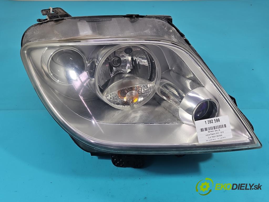 Lancia Phedra 2002-2010 2.2 jtd 128 HP manual 94 kW 2179 cm3 5- Reflektor: pravý 1494331080 (Pravé)