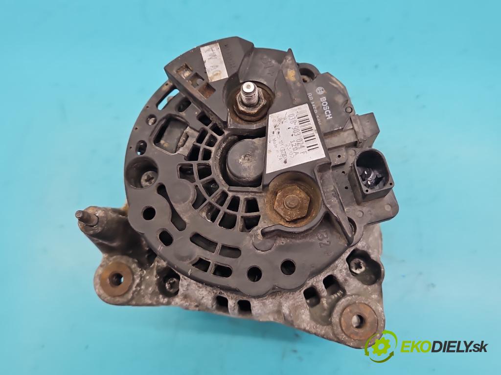 Vw Transporter T5 2003-2015 1.9 tdi 102 HP manual 75 kW 1896 cm3 5- Alternator 038903024F (Alternátory)