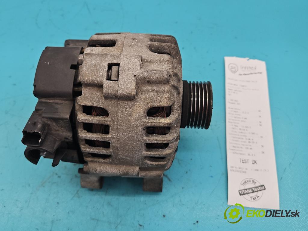 Peugeot 307 1.6 16V 109 HP manual 80 kW 1587 cm3 5- Alternator 9656956280 (Alternátory)