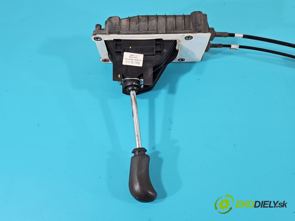 Renault Megane II 2003-2008 1.6 16V (K4M) 113 HP manual 83 kW 1598 cm3 5- Páka: Změny: stupeň,rýchlosť 8200105010 (Rýchlostné páky / kulisy)