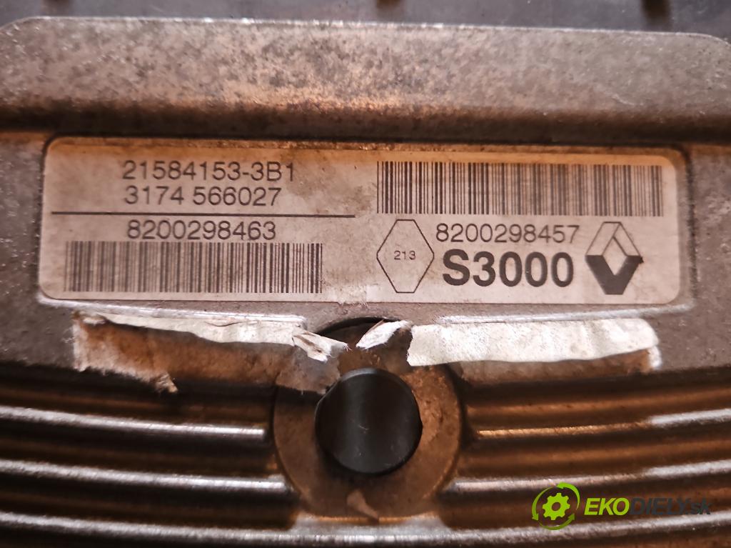Renault Megane II 2003-2008 1.6 16V (K4M) 113 hp manual 83 kW 1598 cm3 5- řídící jednotka motoru 8200298463