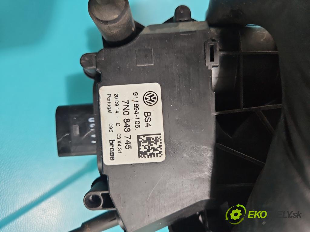 Seat Alhambra II 2010-2020 2.0 tdi 177 hp automatic 130 kW 1968 cm3 5- zámek zadní levý 7N0843745