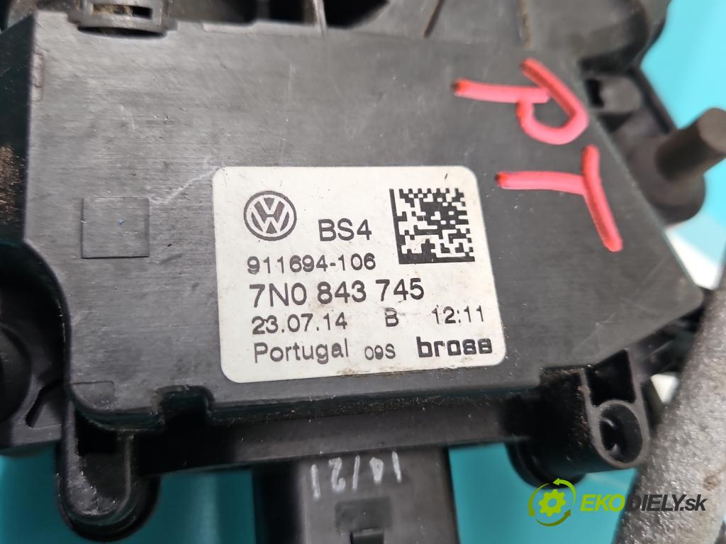 Seat Alhambra II 2010-2020 2.0 tdi 177 hp automatic 130 kW 1968 cm3 5- zámek zadní pravý 7N0843745