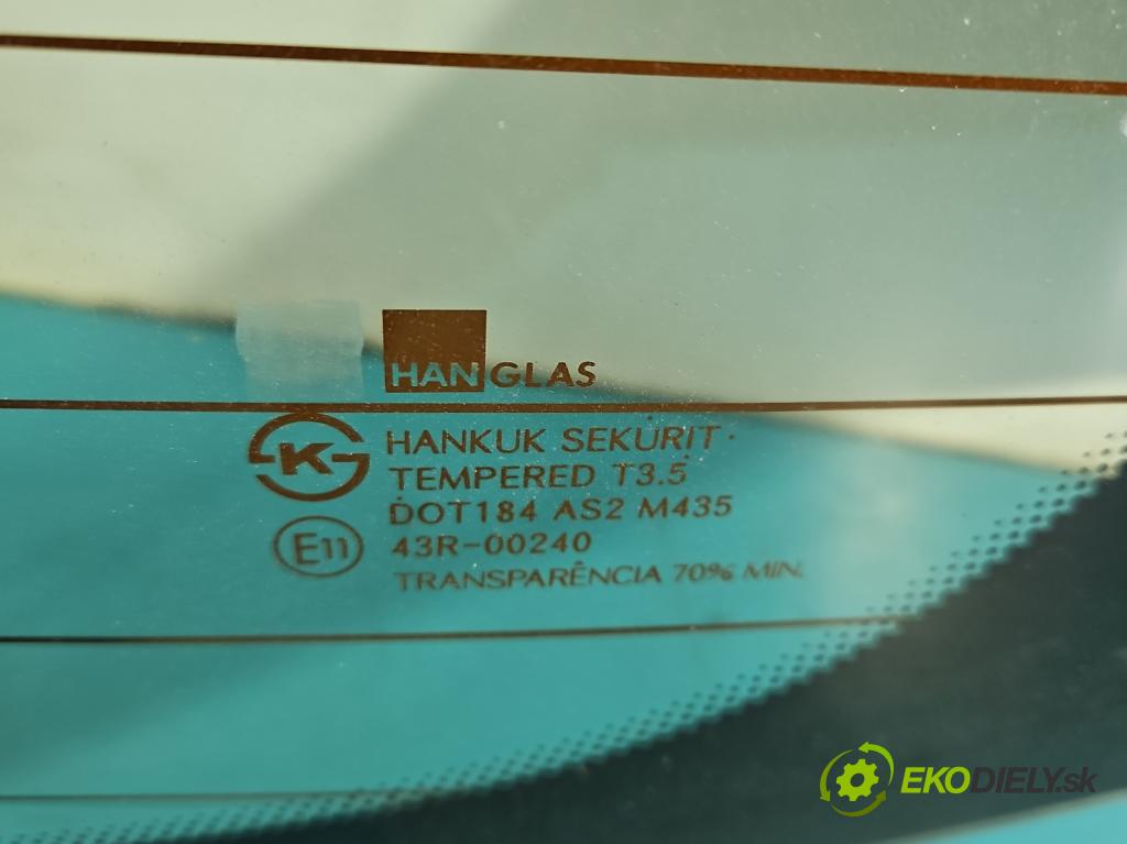 Chevrolet Aveo T200 2003-2008 1,2.0 8v 72 hp manual 53 kW 1150 cm3 5- sklo zadní  (Okna zadní)