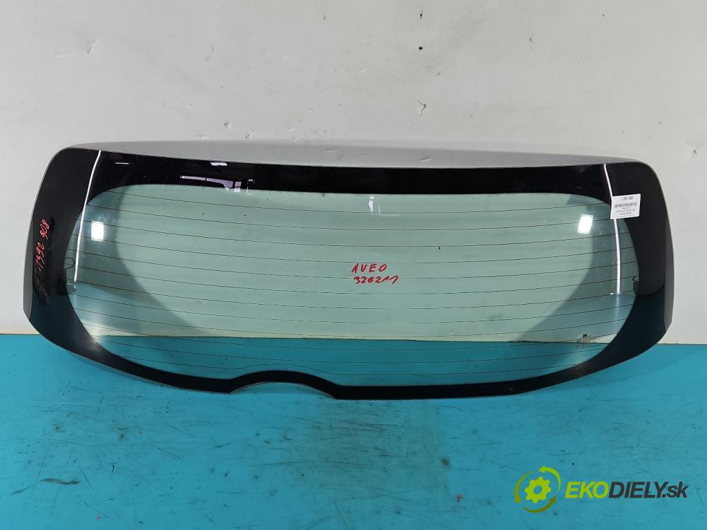 Chevrolet Aveo T200 2003-2008 1,2.0 8v 72 hp manual 53 kW 1150 cm3 5- sklo zadní  (Okna zadní)