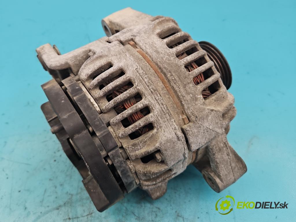Opel Meriva A 2002-2010 1.6 16V 101 HP manual 74 kW 1598 cm3 5- Alternator 0124425009 (Alternátory)