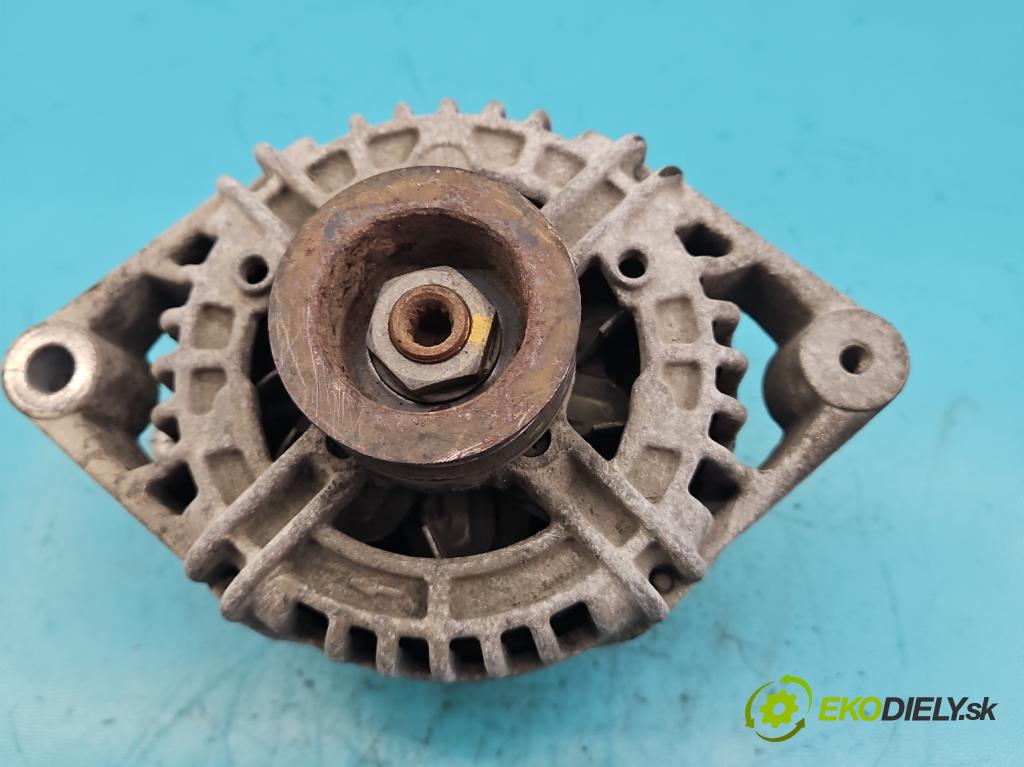 Opel Meriva A 2002-2010 1.6 16V 101 HP manual 74 kW 1598 cm3 5- Alternator 0124425009 (Alternátory)