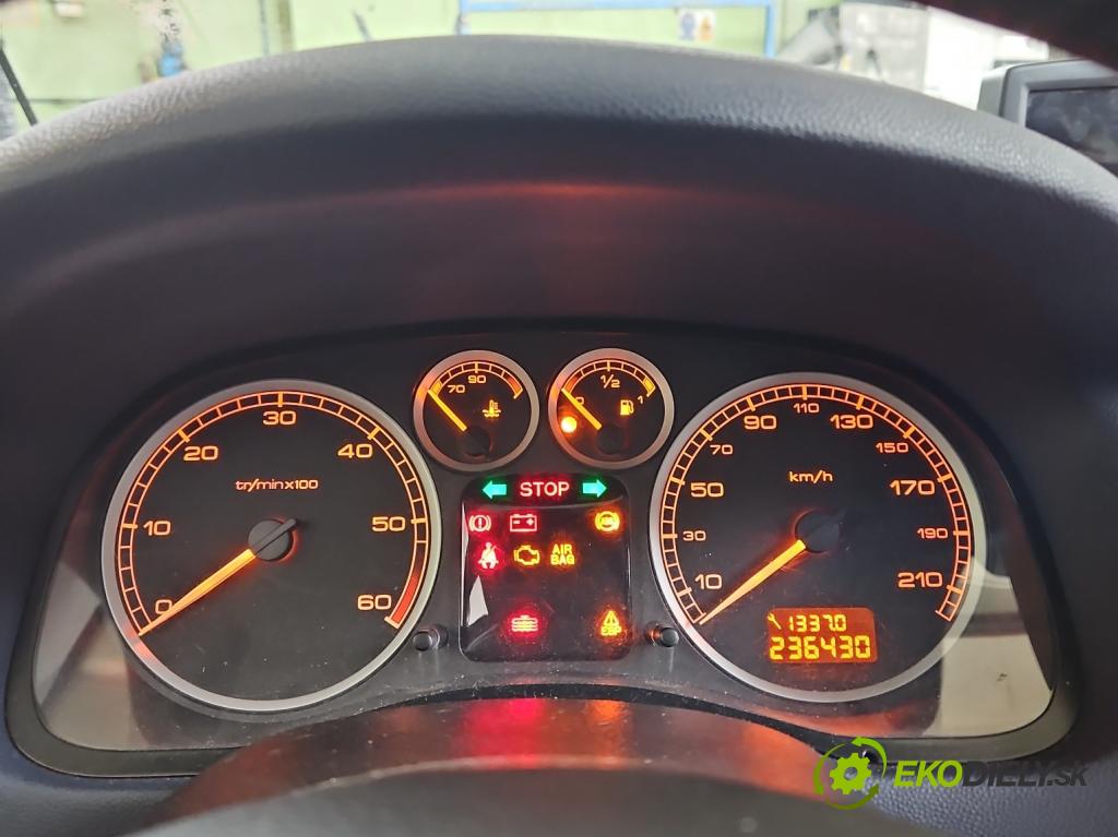Peugeot 307 2.0 hdi 136 HP manual 100 kW 1997 cm3 5- prístrojovka/ budíky P9651299680 (Prístrojové dosky, displeje)