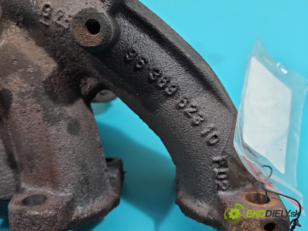 Peugeot 206 1.1 60 hp manual 44 kW 1124 cm3 5- potrubí výfuk 9636962310 (Výfukové potrubí)