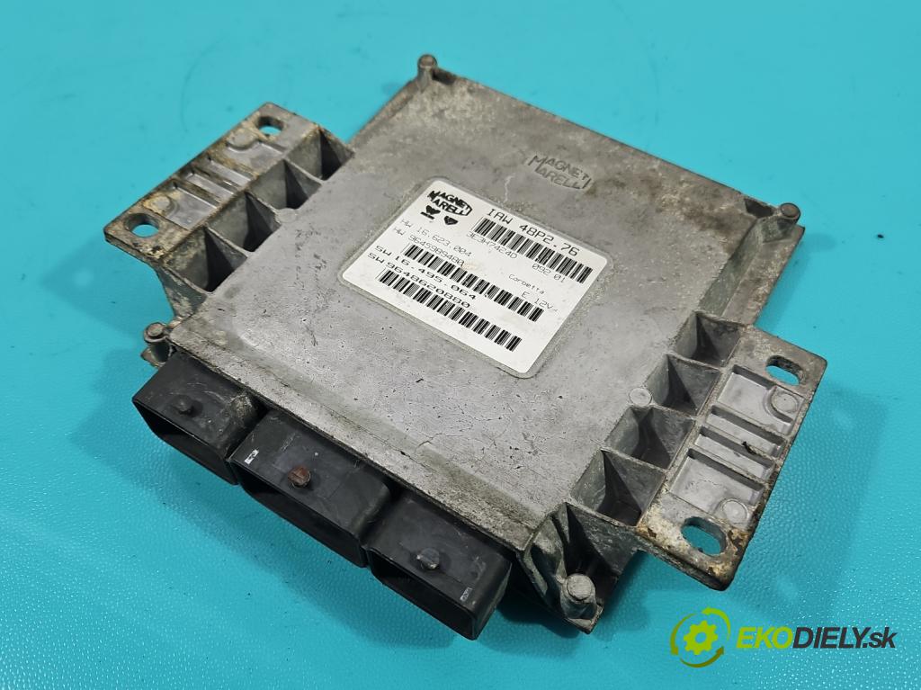 Peugeot 206 1.1 60 HP manual 44 kW 1124 cm3 5- riadiaca jednotka motora 9648620880