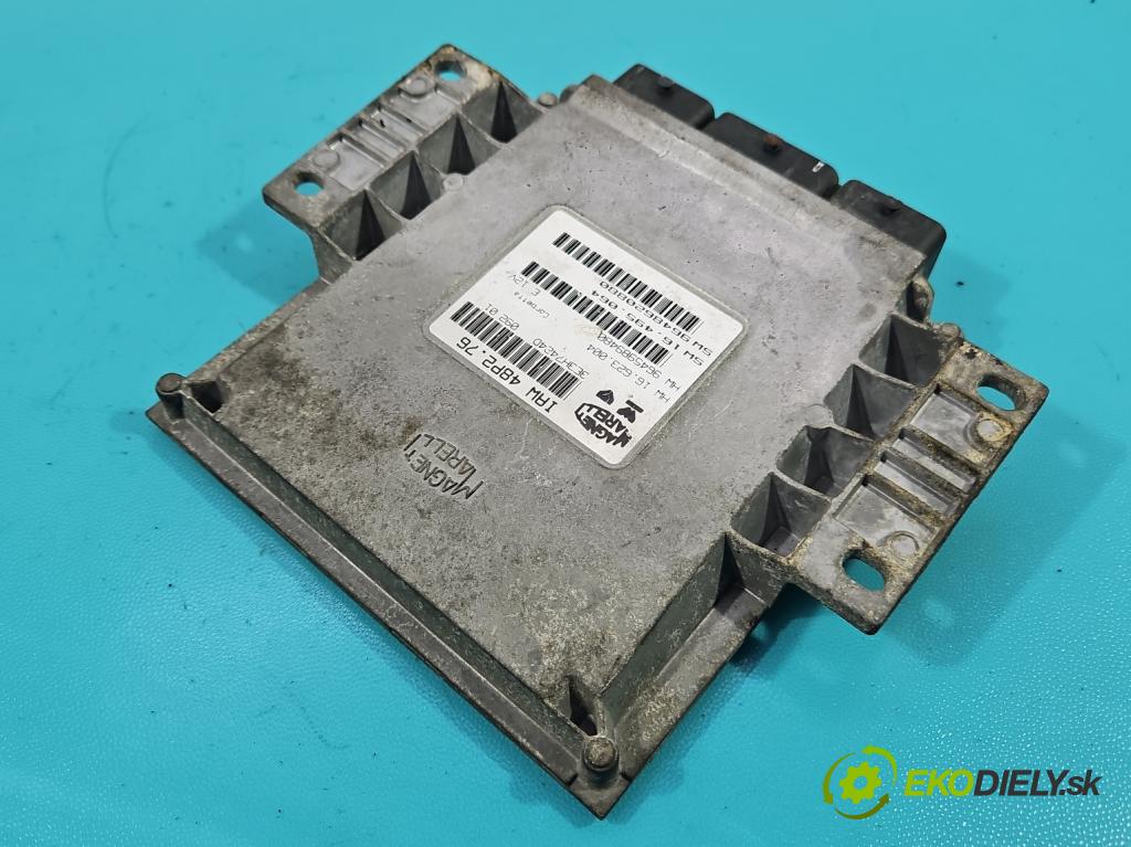 Peugeot 206 1.1 60 HP manual 44 kW 1124 cm3 5- riadiaca jednotka motora 9648620880