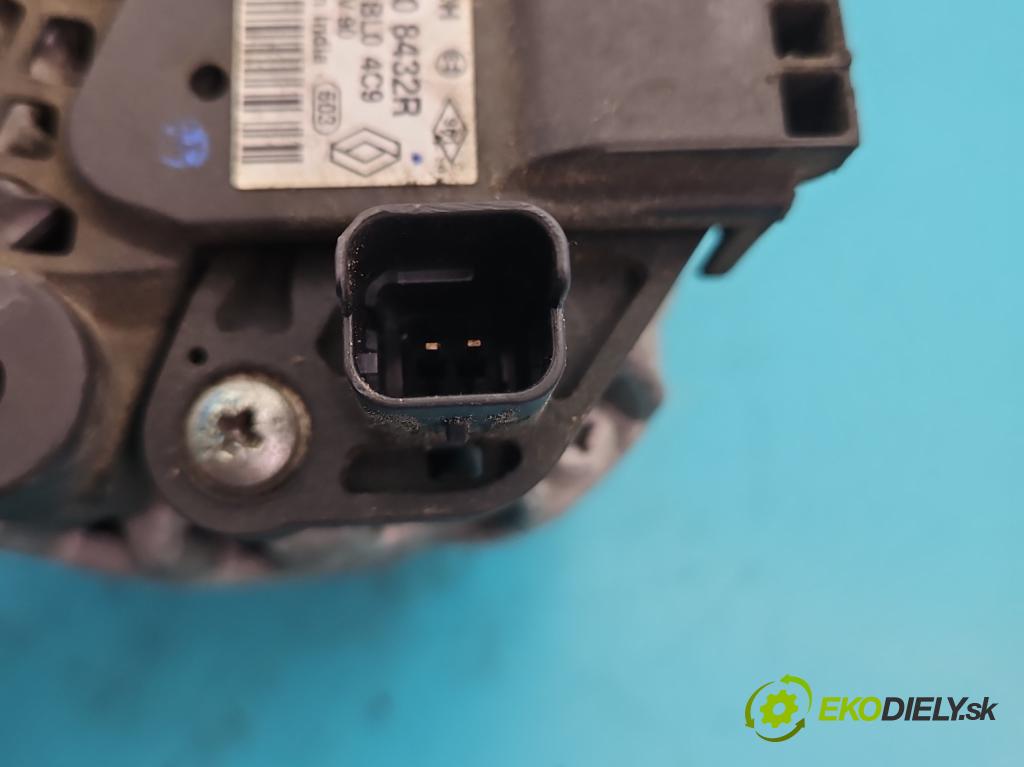 Dacia Duster I 2010-2018 1.6 16v 105 HP manual 77 kW 1598 cm3 5- Alternator 231008432R (Alternátor)