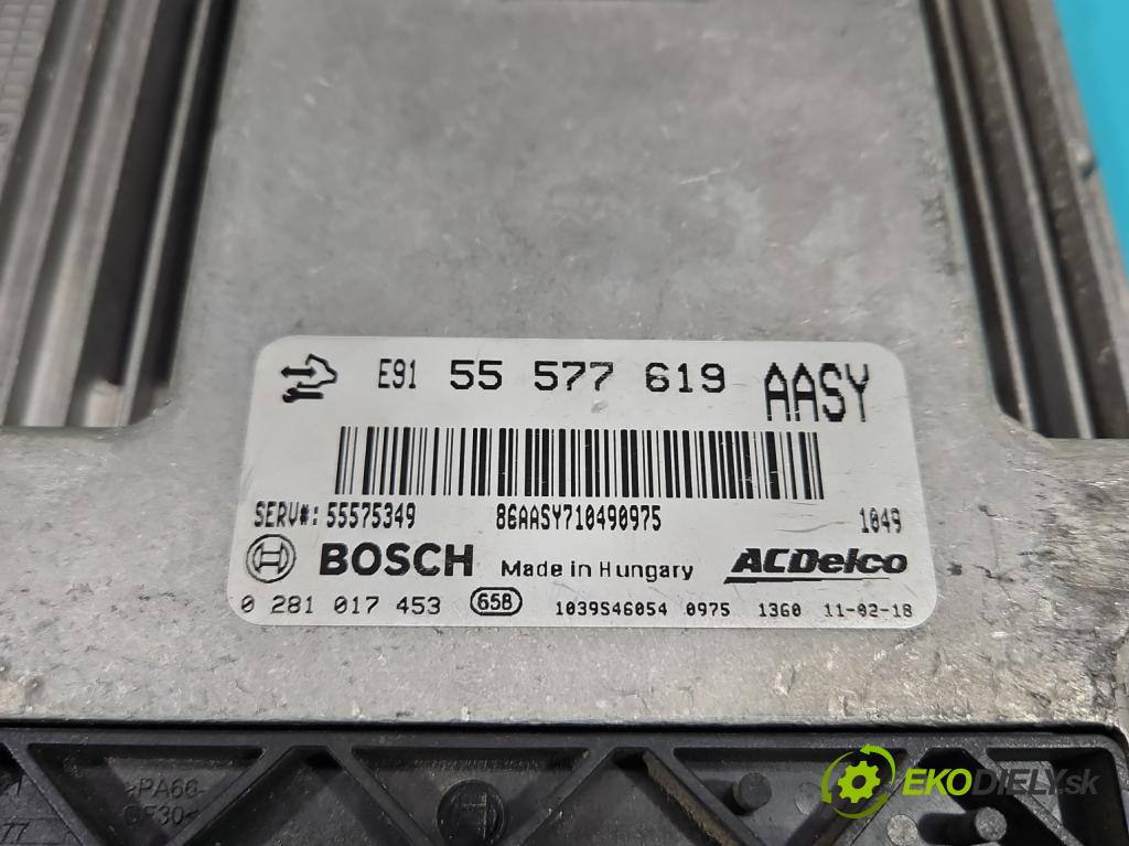 Opel Insignia A 2008-2017 2.0 cdti 160 hp manual 118 kW 1956 cm3 5- řídící jednotka motoru 55577619