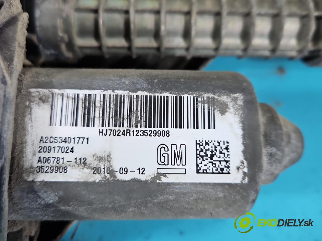 Opel Insignia A 2008-2017 2.0 cdti 160 HP manual 118 kW 1956 cm3 5- Brzda manuál: elektrický: 20917024 (Ručné brzdy)