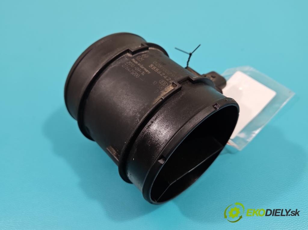 Opel Insignia A 2008-2017 2.0 cdti 160 HP manual 118 kW 1956 cm3 5- průtokoměr: 0281002912 (Váhy vzduchu)