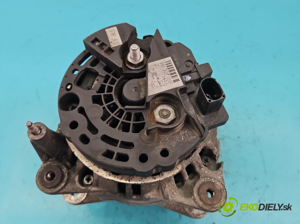 Audi A3 8P 2003-2012 1.9 tdi 105 HP manual 77 kW 1896 cm3 5- Alternator 06F903023F (Alternátory)