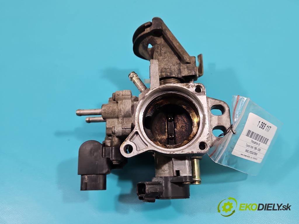 Toyota Yaris I 1999-2005 1.3 vvti 87 HP manual 64 kW 1298 cm3 5- klapka 136800-1702 (Škrtiace klapky)