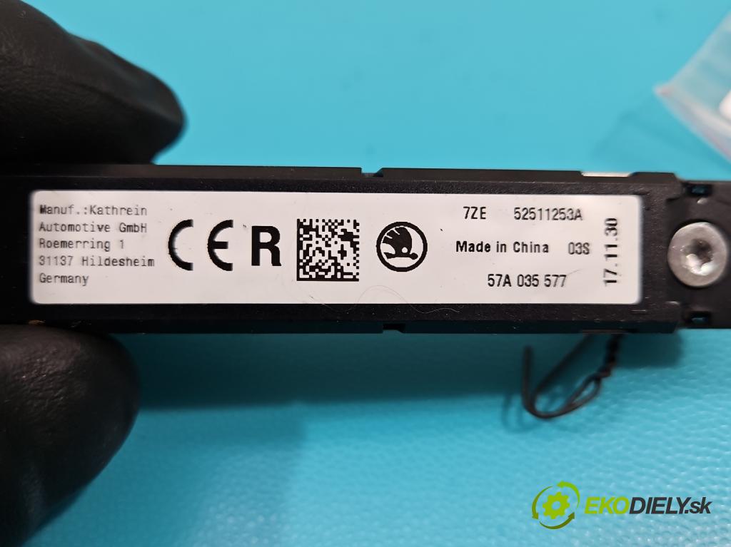 Skoda Karoq 2017- 2.0 tdi 150 HP automatic 110 kW 1968 cm3 5- Antena 57A035577